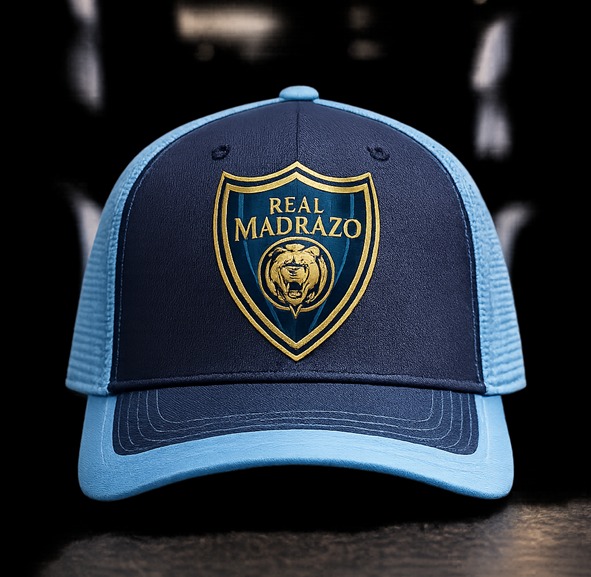 Gorra oficial de Real Madrazo