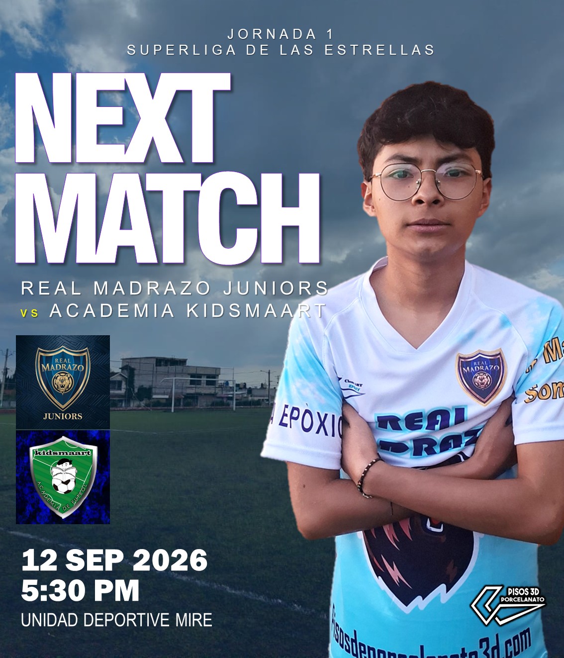 Primer partido de la liga de las estrellas categoria universidad del Real Madrazo