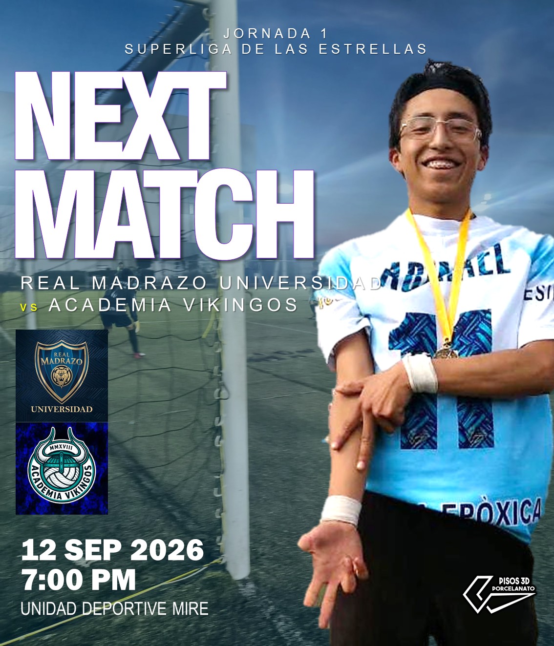 Primer partido de la liga de las estrellas categoria universidad del Real Madrazo