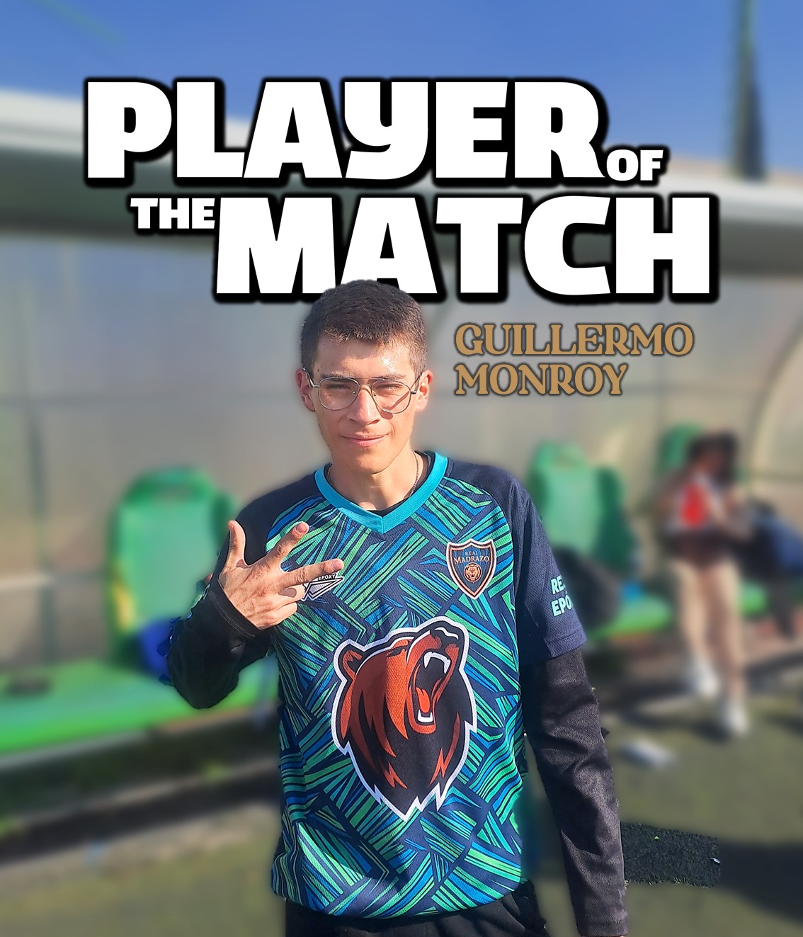 Jugador del partido del Real Madrazo