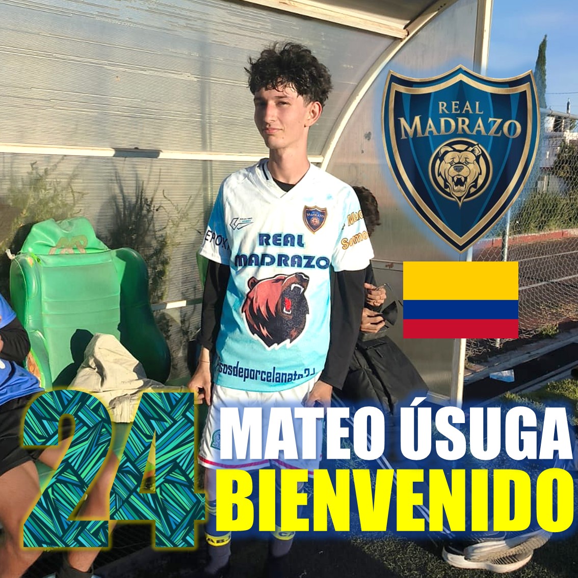 Mateo, nuevo refuerzo del Real Madrazo