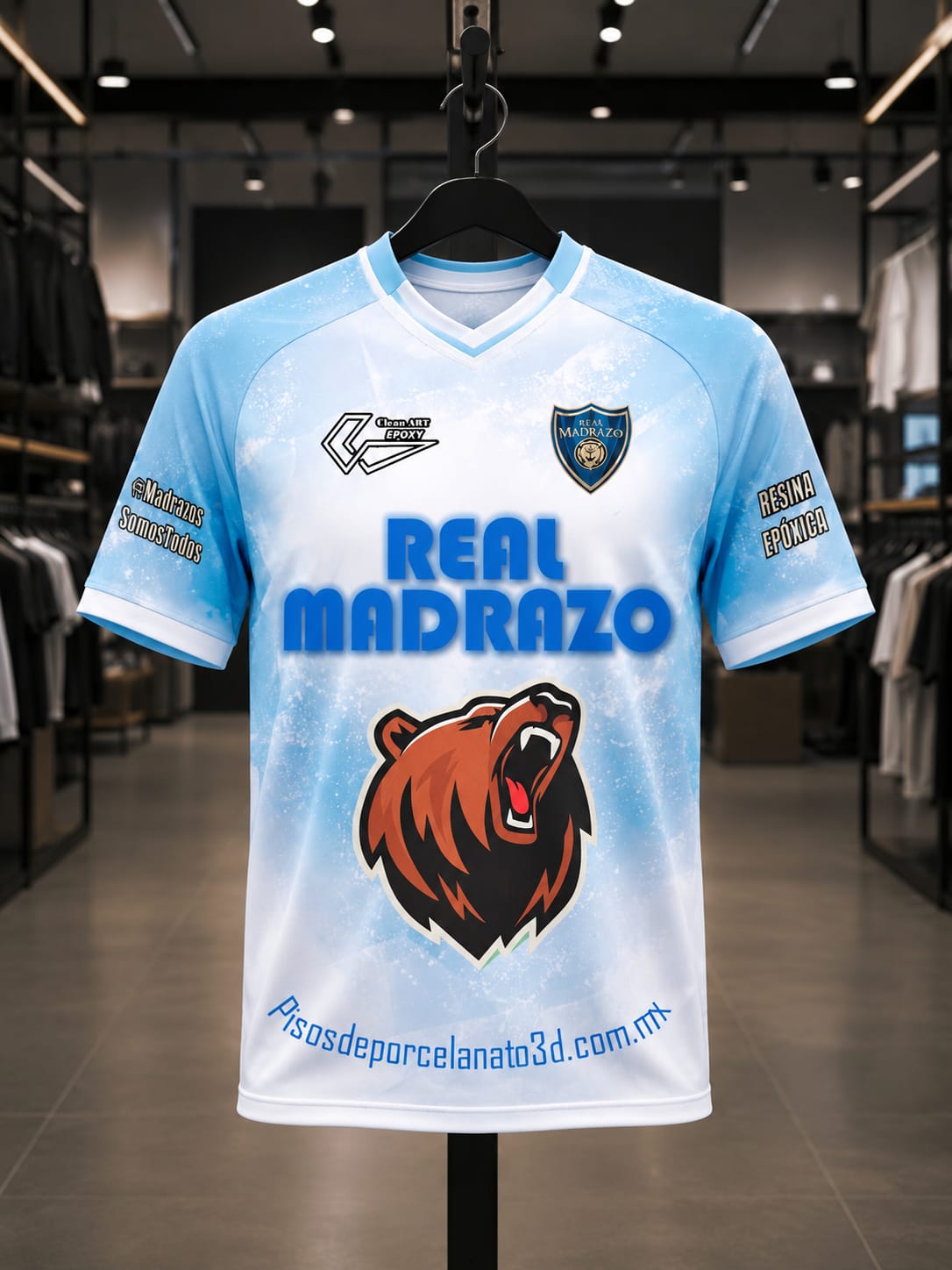 Jersey versión aficionado de Real Madrazo