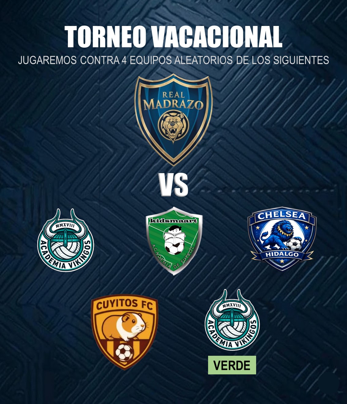 Todos los equipos del mini torneo vacacional